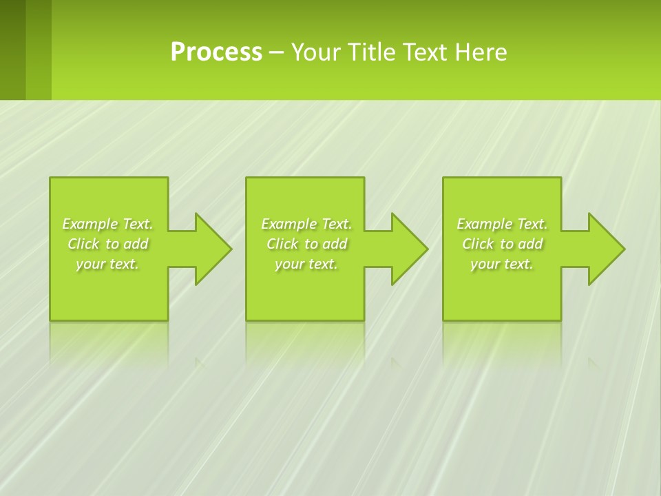 A Green Abstract Background With Lines PowerPoint Template