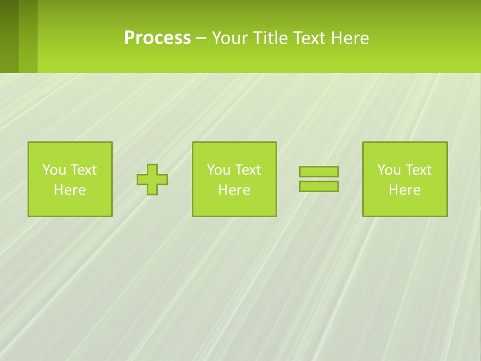 A Green Abstract Background With Lines PowerPoint Template