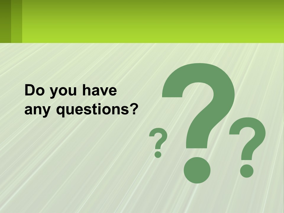 A Green Abstract Background With Lines PowerPoint Template