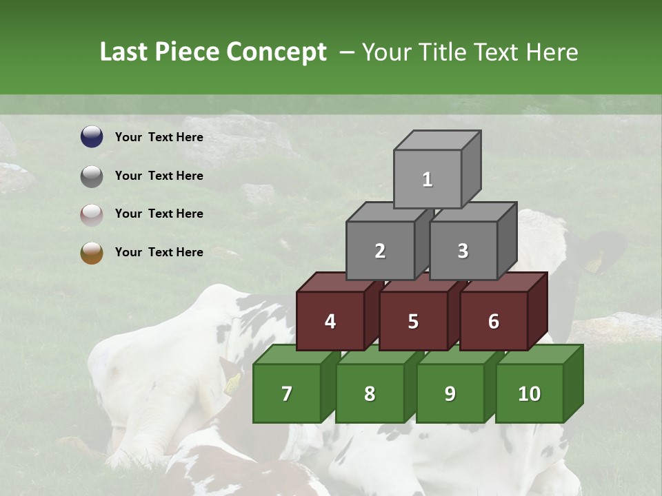 Dairy Agriculture Cute PowerPoint Template