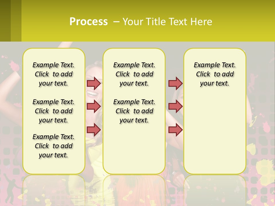 Celebrting Cocktail Friendship PowerPoint Template