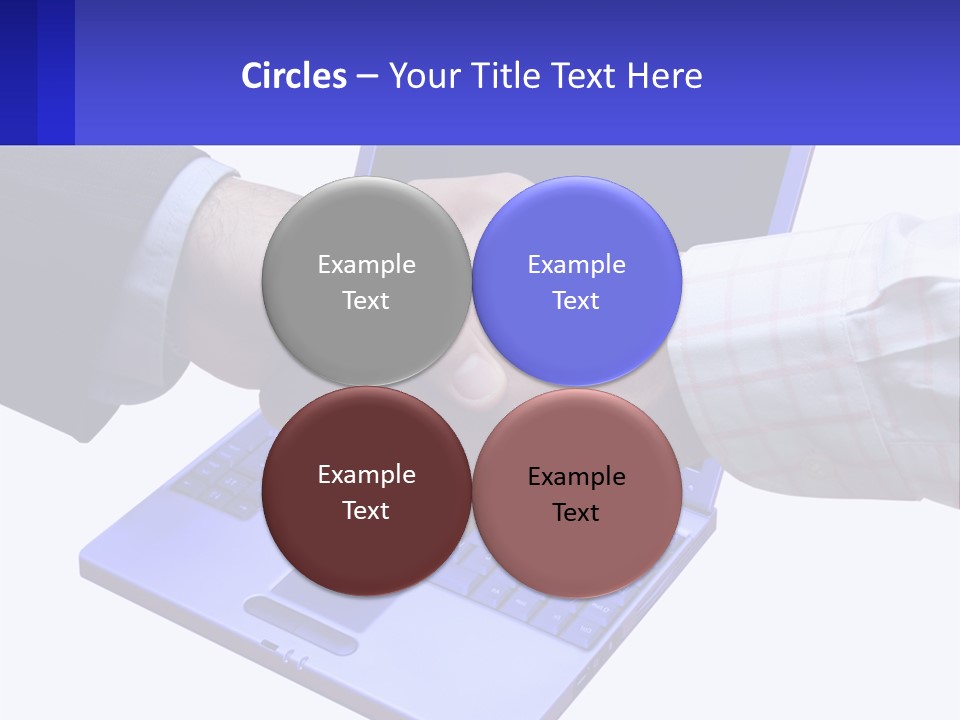 Agreement Employment Hands PowerPoint Template