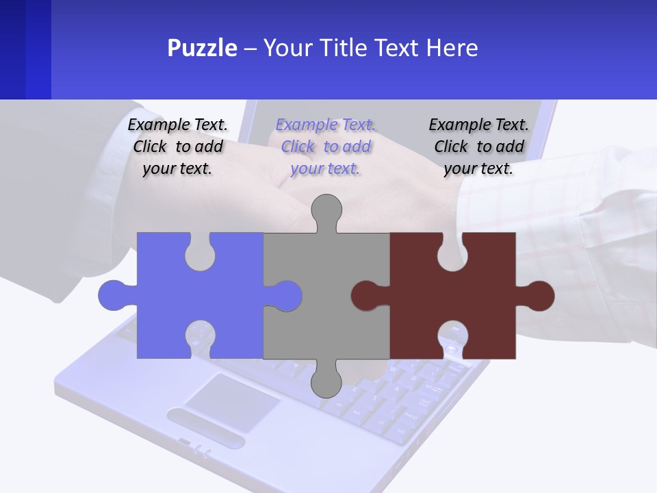 Agreement Employment Hands PowerPoint Template