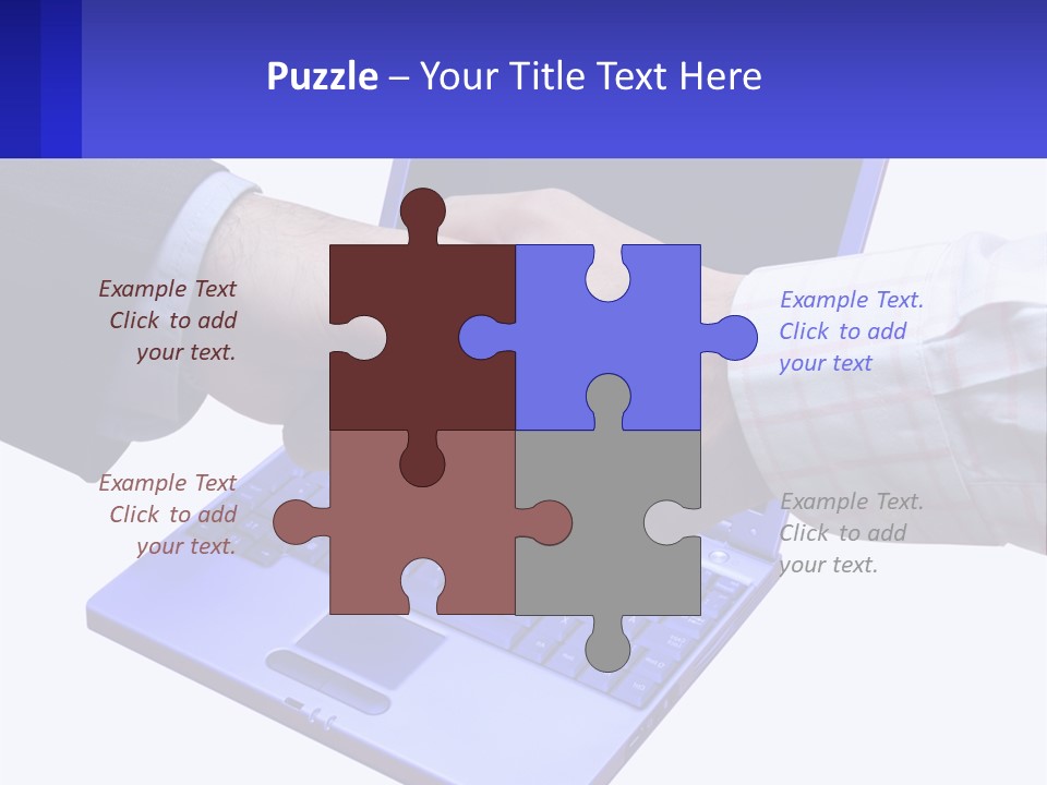 Agreement Employment Hands PowerPoint Template