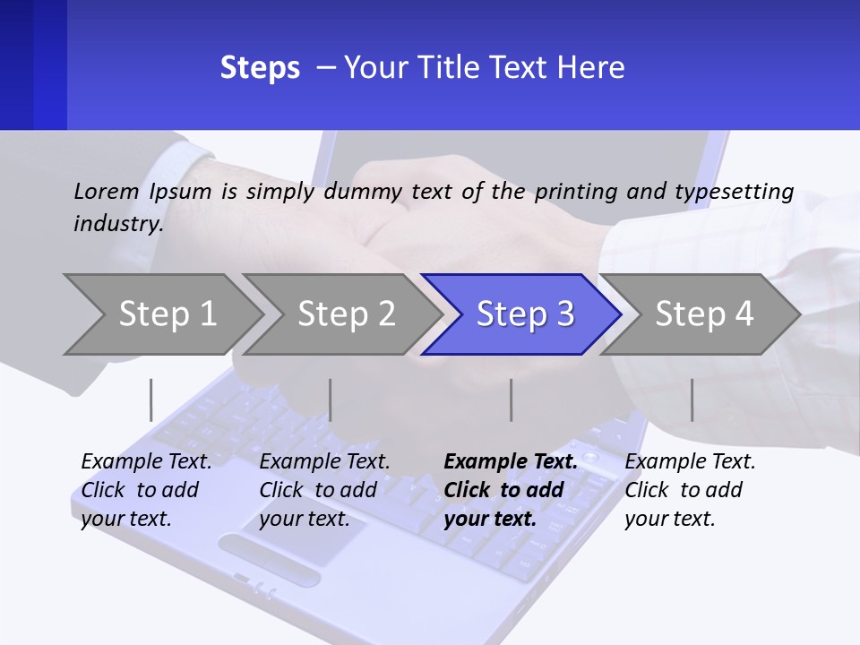 Agreement Employment Hands PowerPoint Template