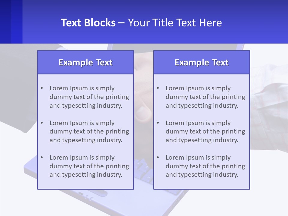 Agreement Employment Hands PowerPoint Template