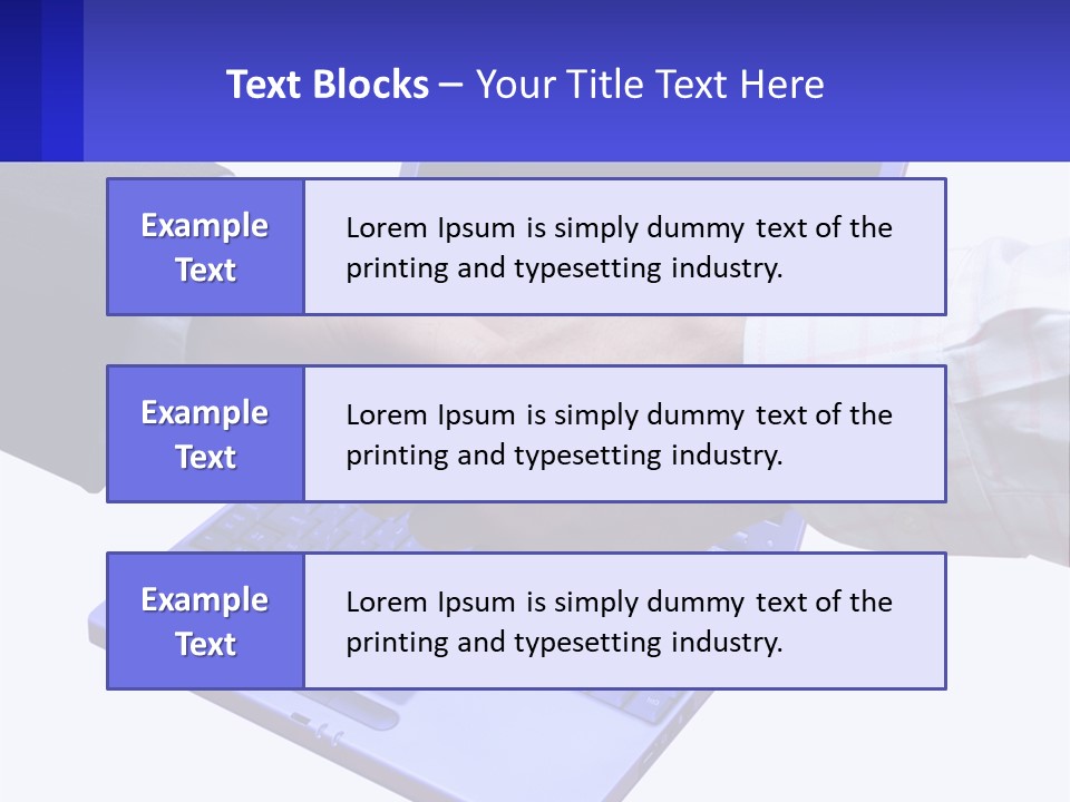 Agreement Employment Hands PowerPoint Template