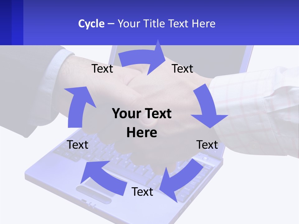 Agreement Employment Hands PowerPoint Template