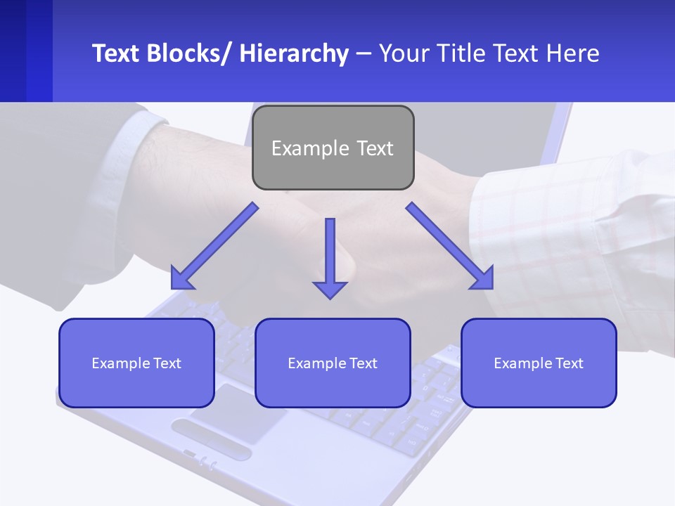 Agreement Employment Hands PowerPoint Template