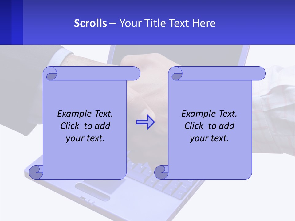 Agreement Employment Hands PowerPoint Template