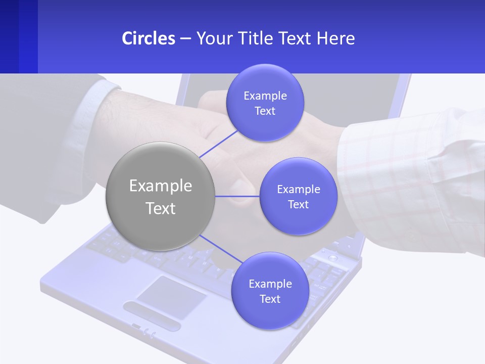 Agreement Employment Hands PowerPoint Template