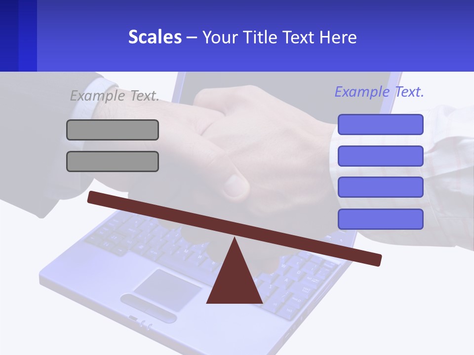 Agreement Employment Hands PowerPoint Template