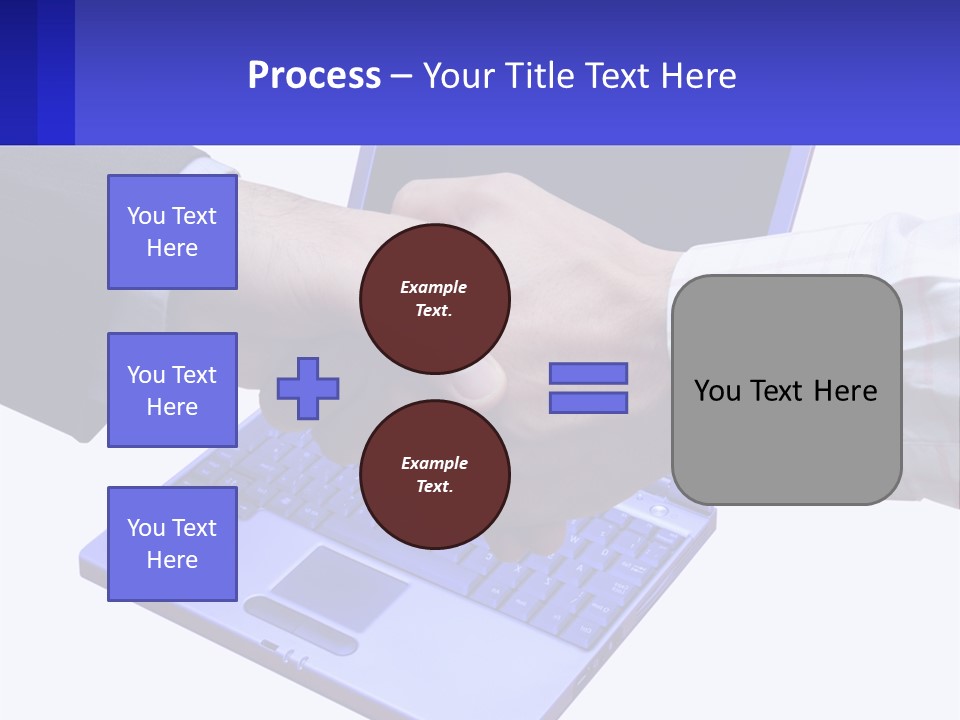 Agreement Employment Hands PowerPoint Template