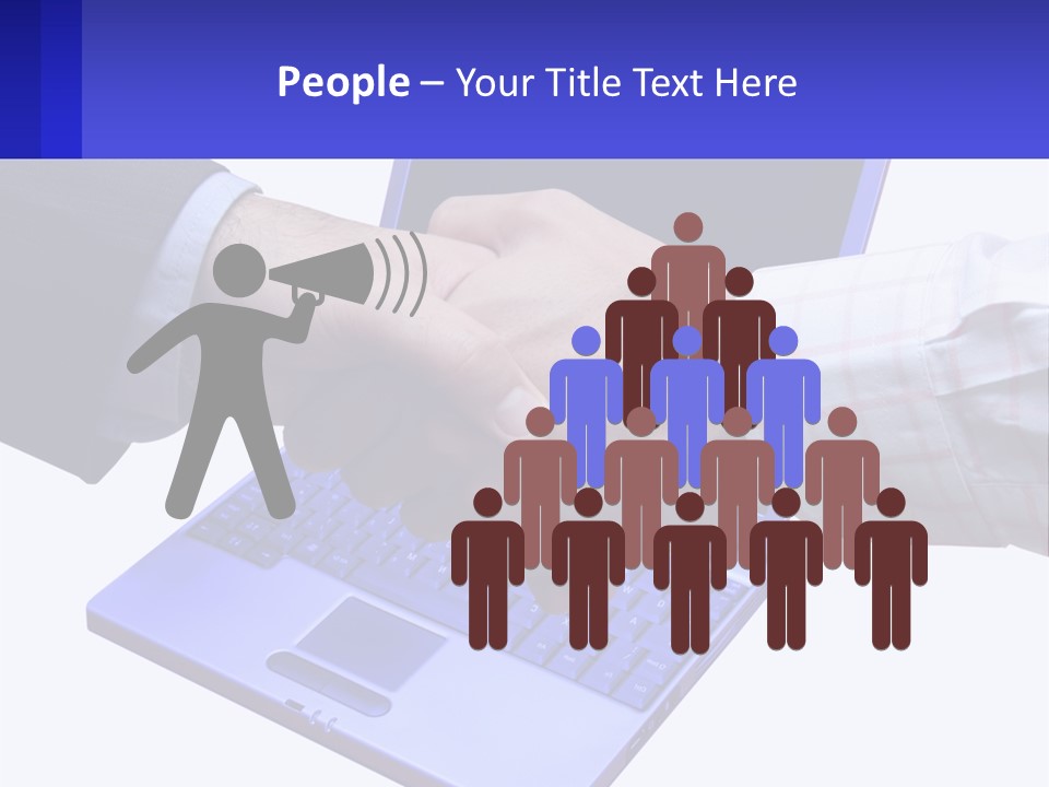 Agreement Employment Hands PowerPoint Template