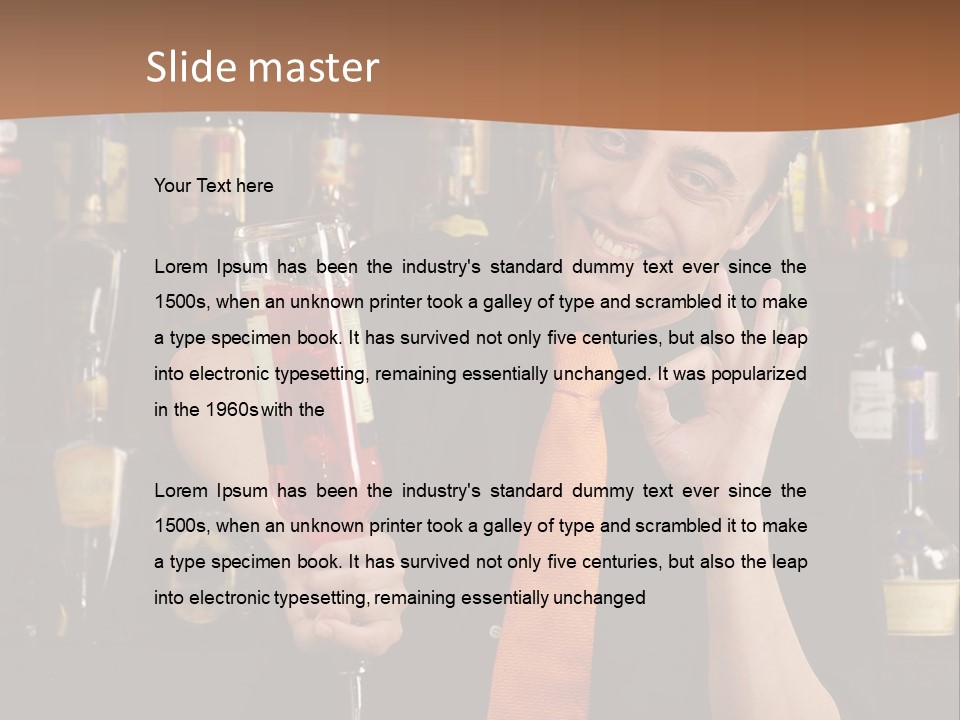 Young Ice Preparing PowerPoint Template