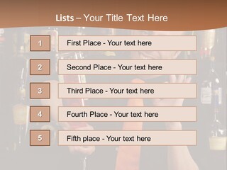 Young Ice Preparing PowerPoint Template
