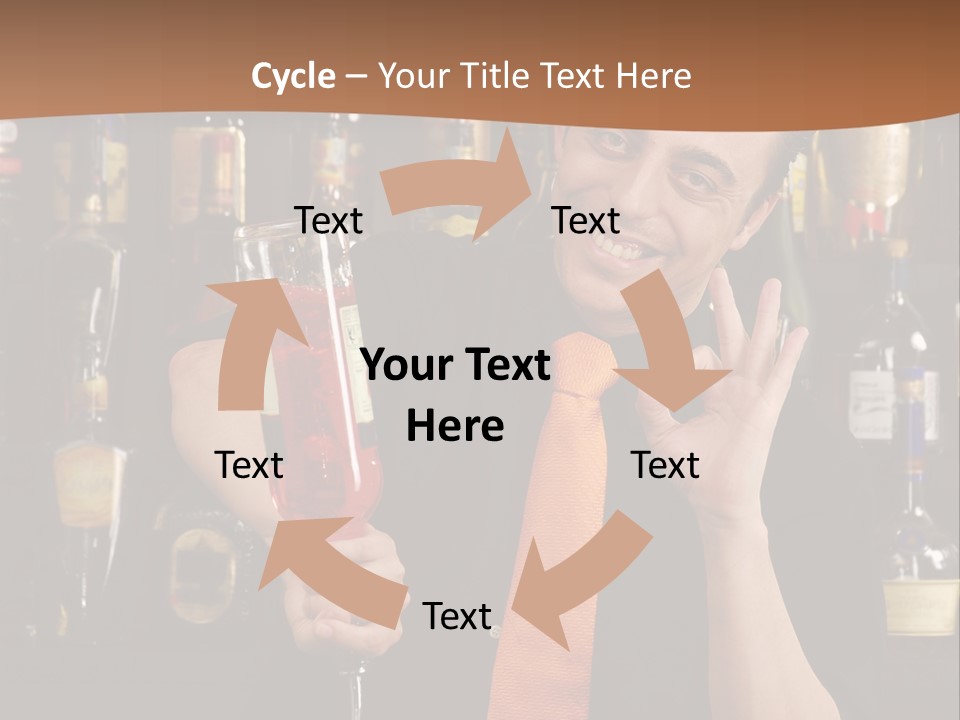 Young Ice Preparing PowerPoint Template