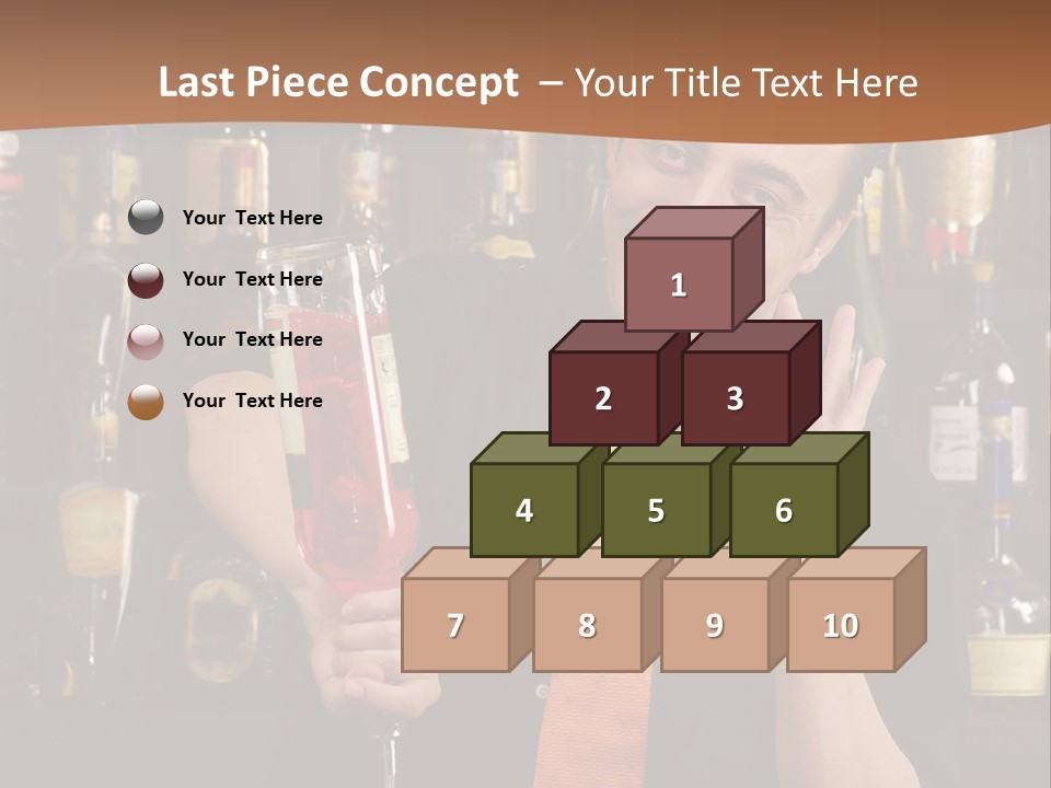 Young Ice Preparing PowerPoint Template