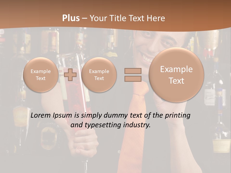 Young Ice Preparing PowerPoint Template