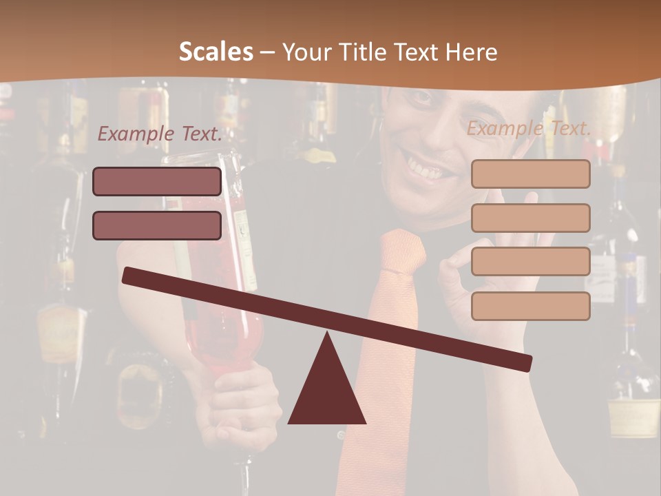 Young Ice Preparing PowerPoint Template