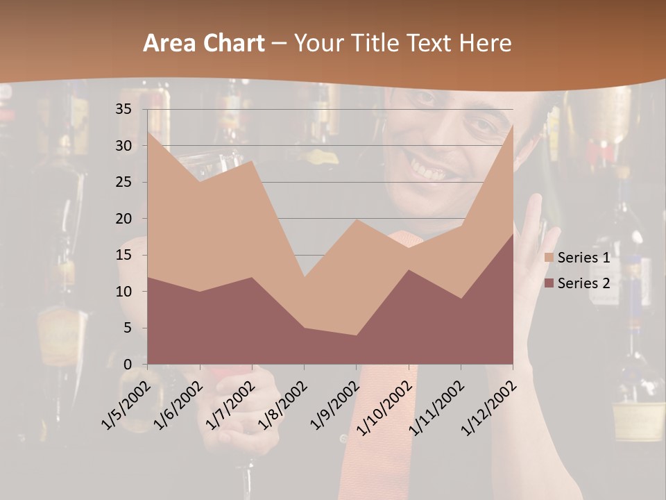Young Ice Preparing PowerPoint Template