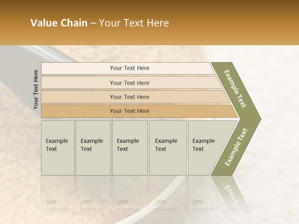 Golden Make Makeup PowerPoint Template