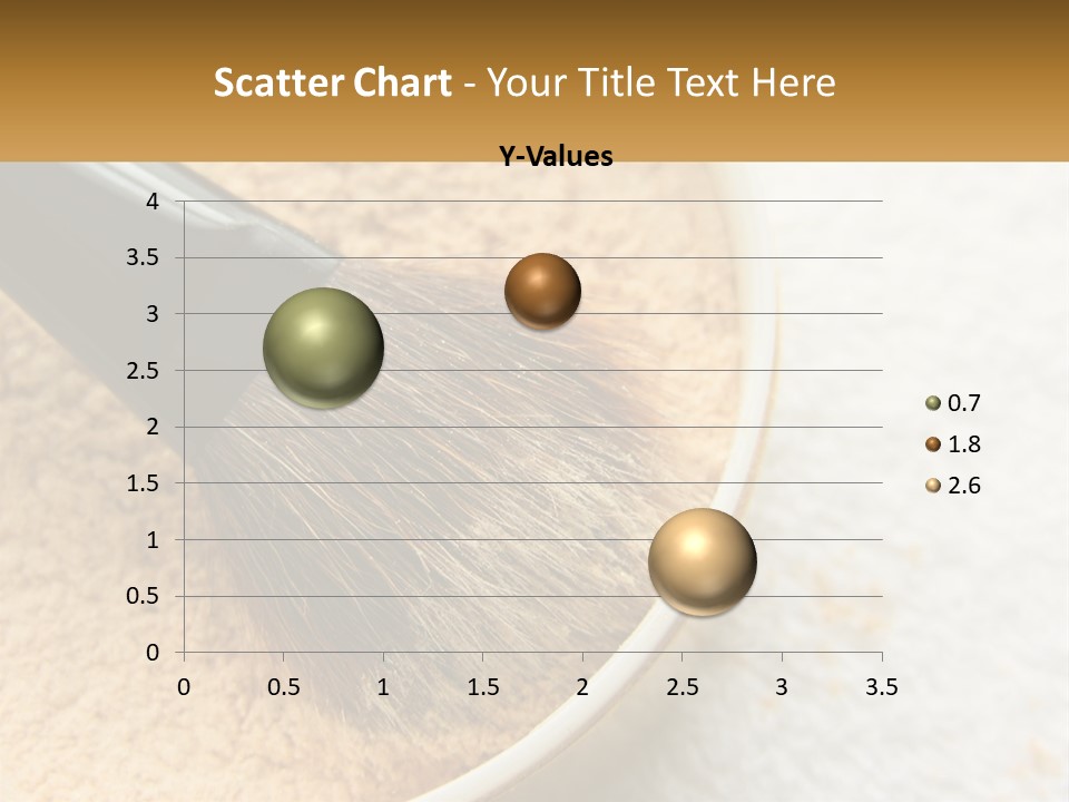 Golden Make Makeup PowerPoint Template