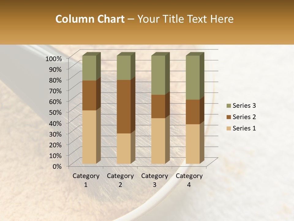 Golden Make Makeup PowerPoint Template