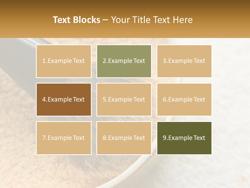 Golden Make Makeup PowerPoint Template