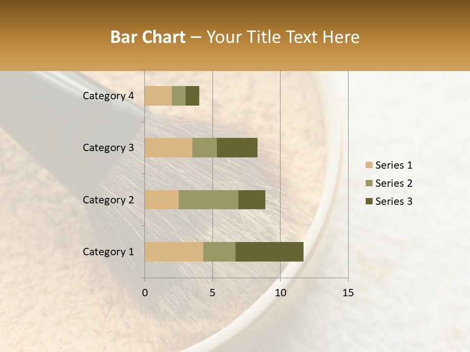 Golden Make Makeup PowerPoint Template