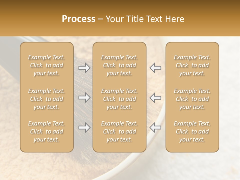 Golden Make Makeup PowerPoint Template