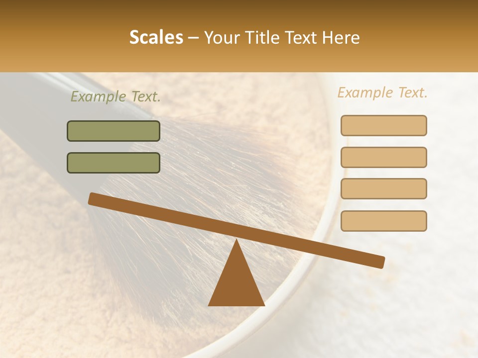 Golden Make Makeup PowerPoint Template