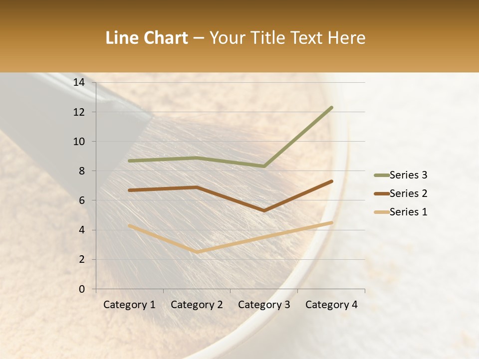 Golden Make Makeup PowerPoint Template