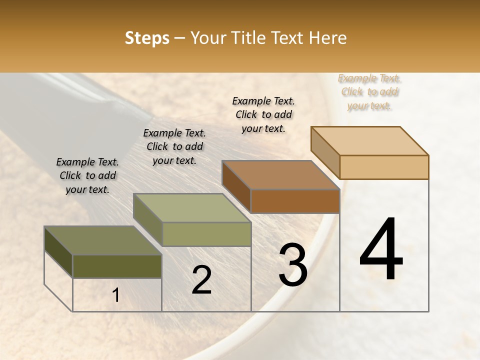 Golden Make Makeup PowerPoint Template