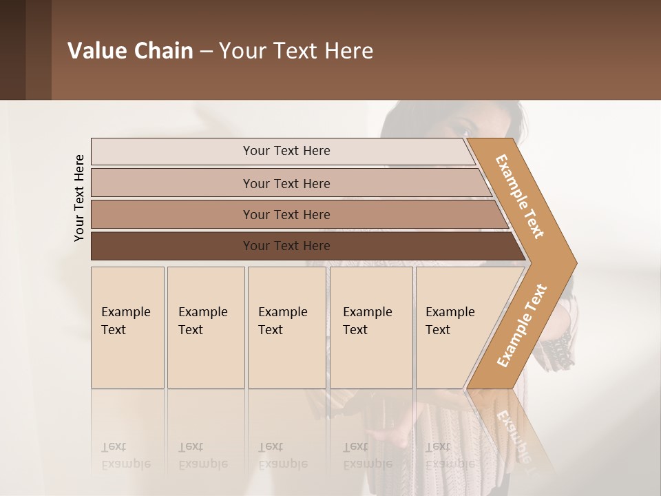 African American Serious Motherhood PowerPoint Template