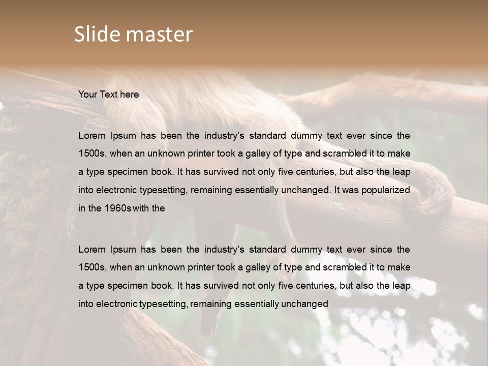 Asleep Wasted Jobless PowerPoint Template