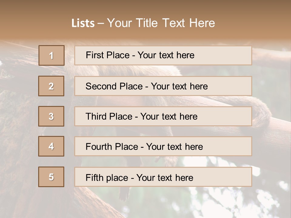 Asleep Wasted Jobless PowerPoint Template