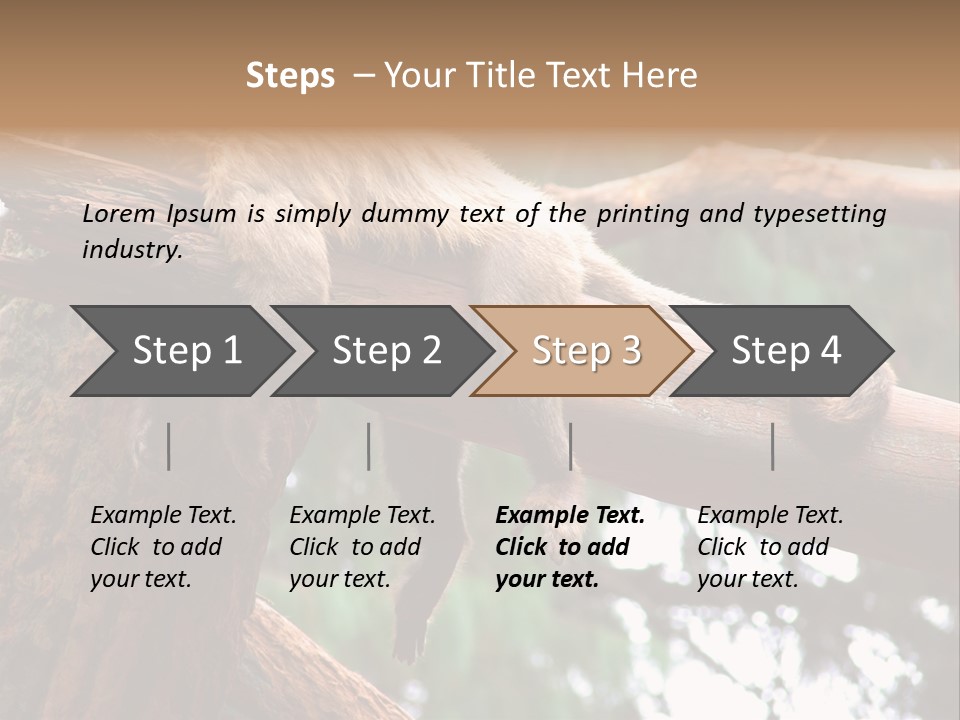 Asleep Wasted Jobless PowerPoint Template