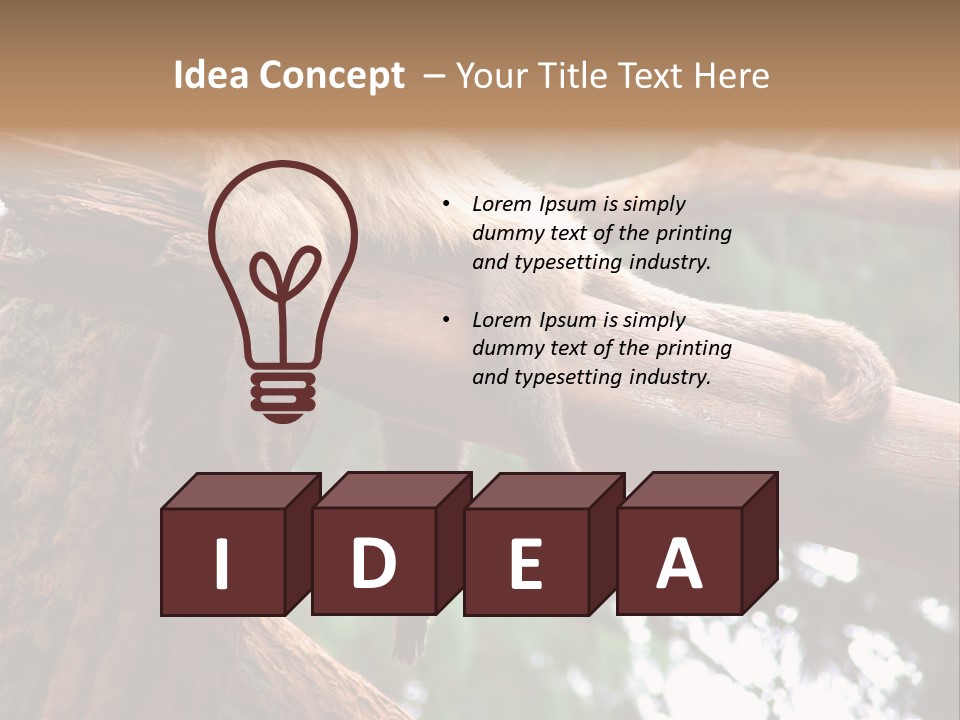 Asleep Wasted Jobless PowerPoint Template