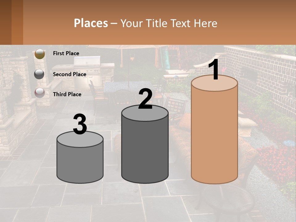 Wood Nature Sit PowerPoint Template