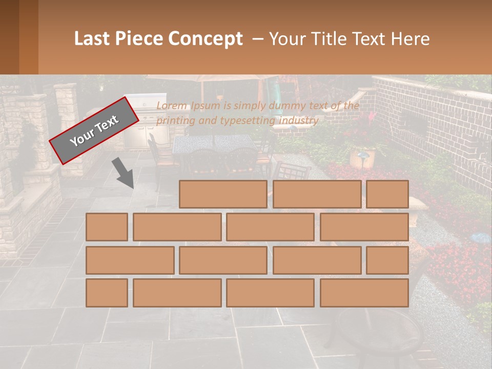 Wood Nature Sit PowerPoint Template