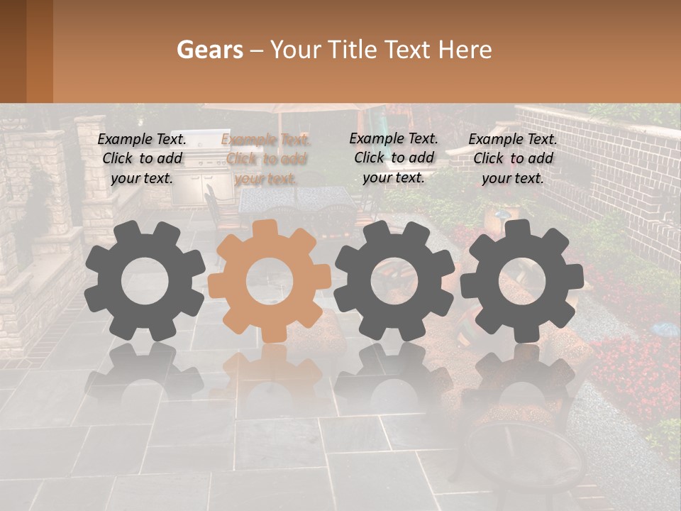 Wood Nature Sit PowerPoint Template