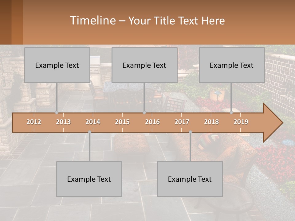 Wood Nature Sit PowerPoint Template