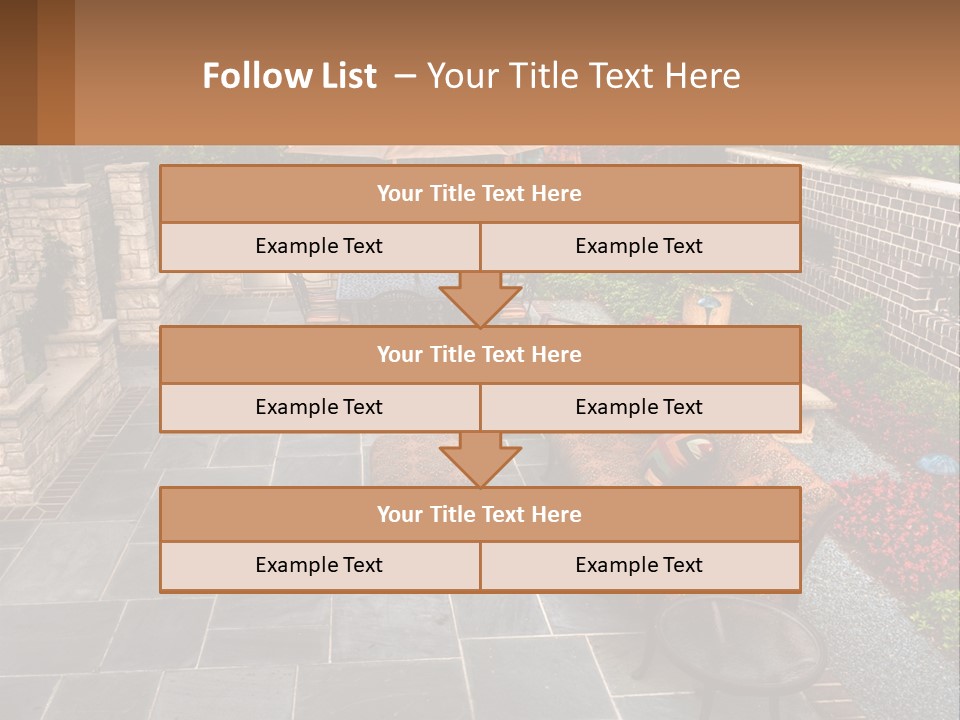 Wood Nature Sit PowerPoint Template