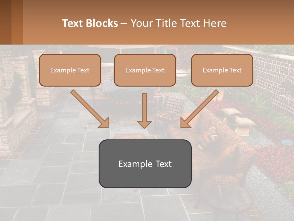 Wood Nature Sit PowerPoint Template