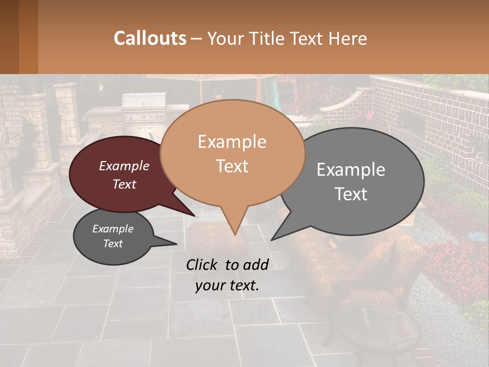 Wood Nature Sit PowerPoint Template