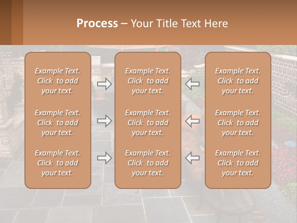 Wood Nature Sit PowerPoint Template