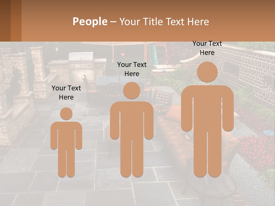 Wood Nature Sit PowerPoint Template