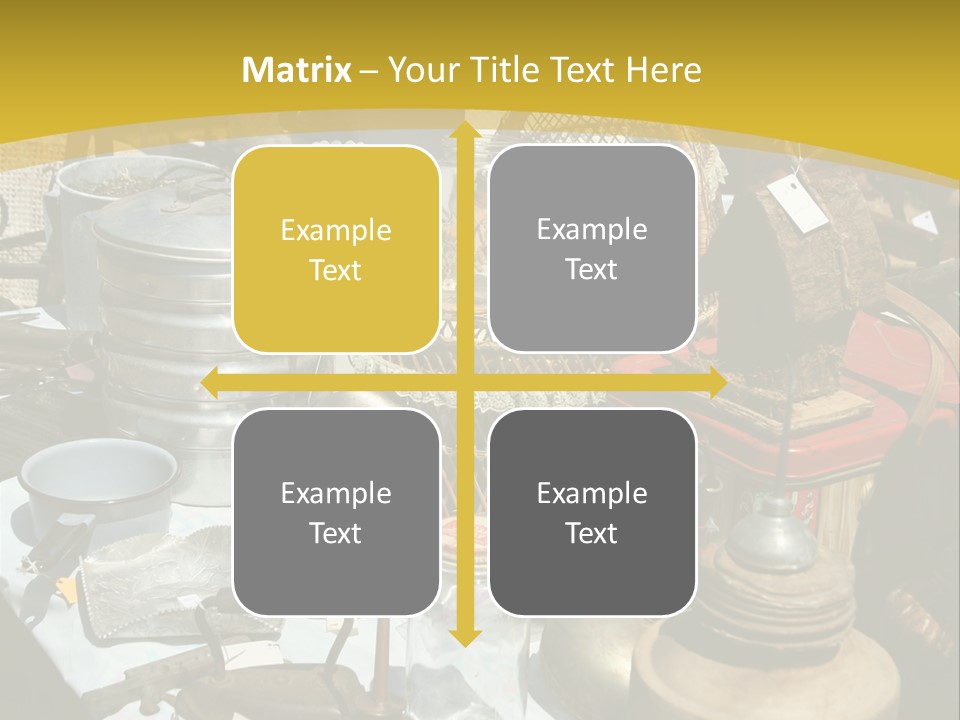 Sale Chairs Houses PowerPoint Template