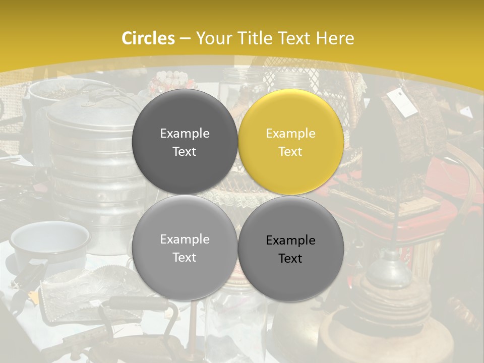 Sale Chairs Houses PowerPoint Template